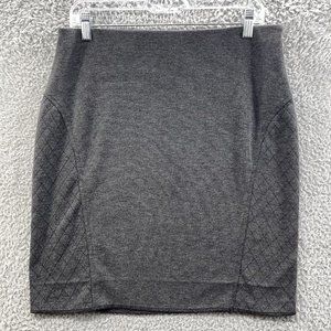 Simply Vera Vera Wang Tube Skirt Womens Medium Charcoal Grey Tube Skirt Ladies M